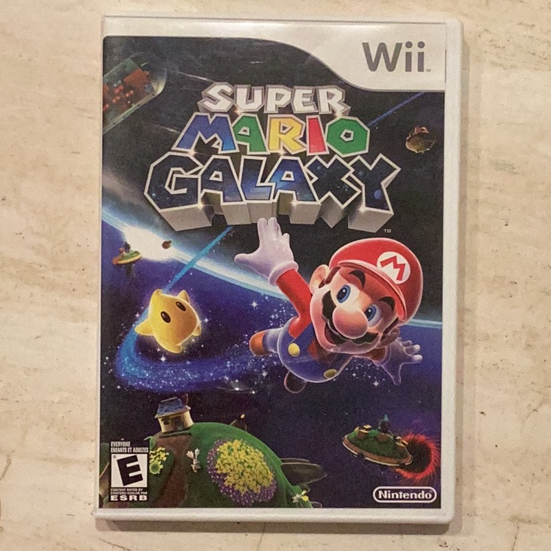 Super Mario Galaxy Nintendo Wii Game Complete Cib
